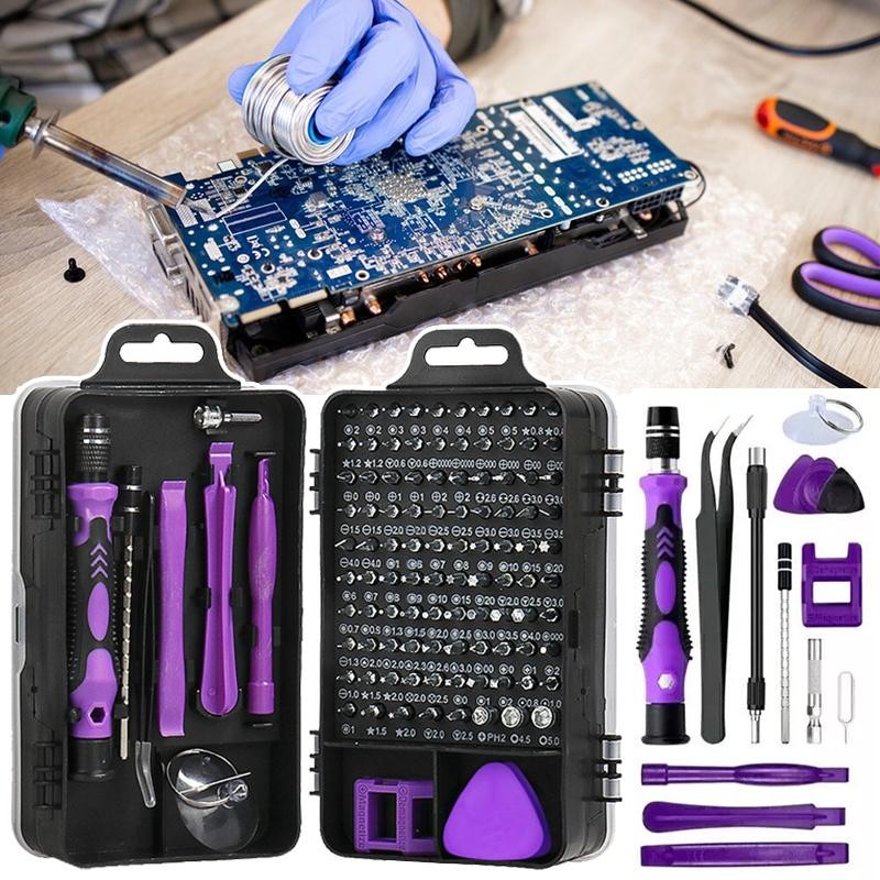 Precision Screwdriver Set for PC. 1 Set 115 in 1