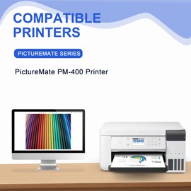 320 Ink Cartridge T320 Ink Compatible with PictureMate PM-400 Printer PM 400 Photo Printer (1Pack)
