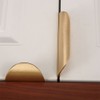 TopHomer 4PCS Door Pull Handle, 60mm*44mm Leaf-Shaped Kitchen Cupboard Drawer