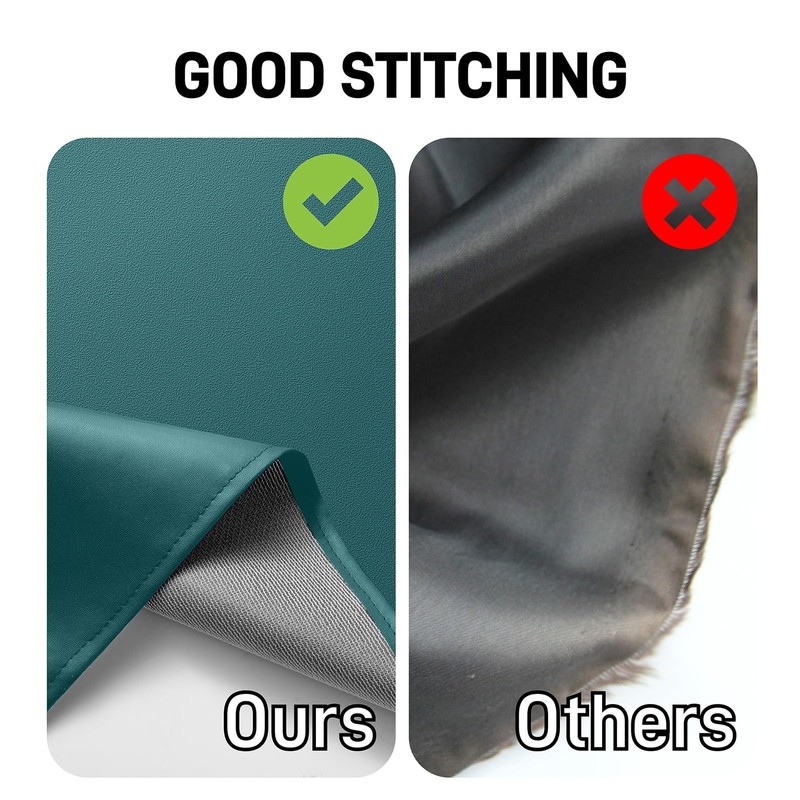 Vammcht Waterproof Rubber Vinyl Apron Heavy Duty Chemical Resistant Work