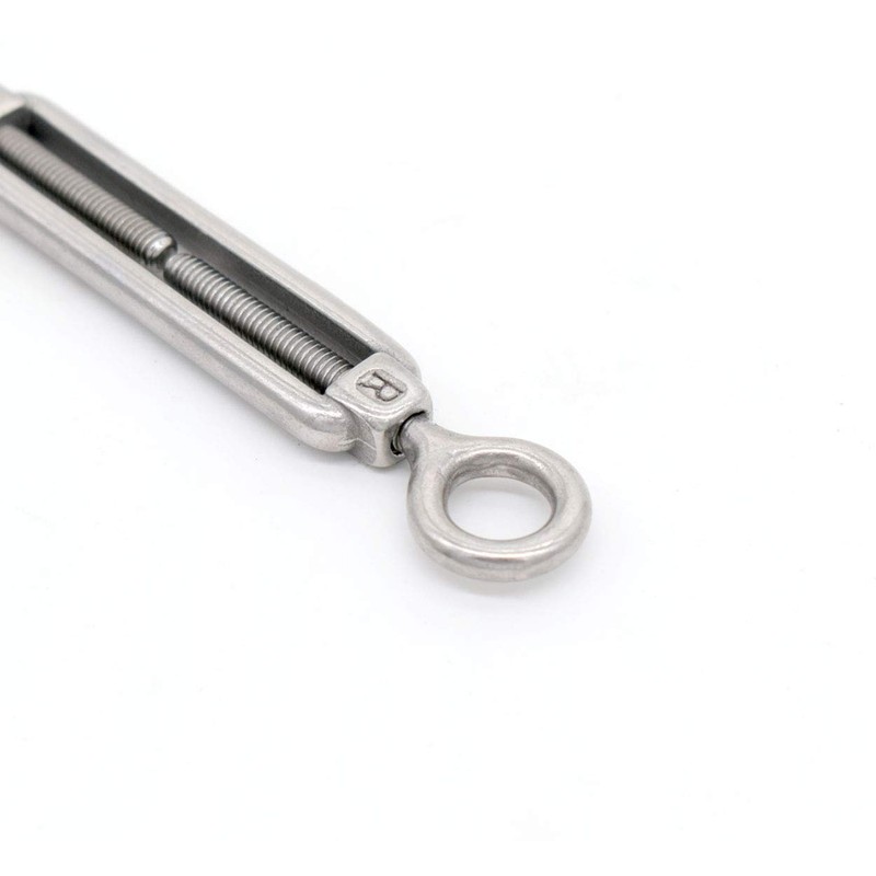 6Pcs M4 Turnbuckles,Alele Stainless Steel 304 Clothesline Tightener,Suitable for Tighten