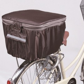 Kawasumi Seisakusyo KW-275BR Bicycle, 2-Level Rear Basket Cover, Brown