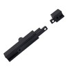 Nicerity 2Pcs Security Door Bolt Latch 3.54inch/90mm Black Door Safety