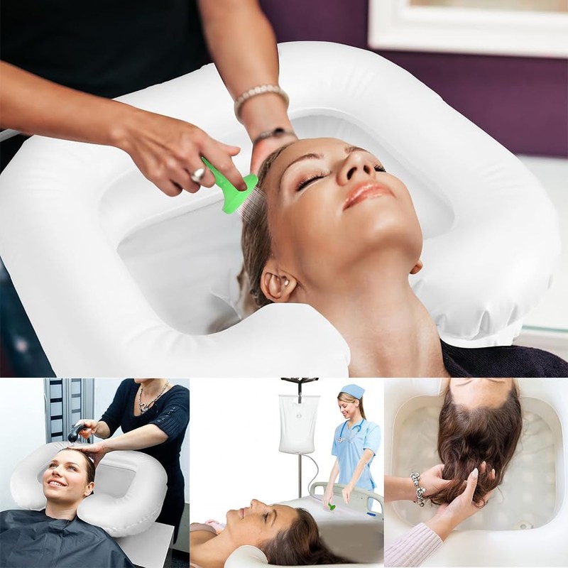 Inflatable Hair Washbasin, Portable Inflatable Hair Basin, Inflatable Hair Washbasin,