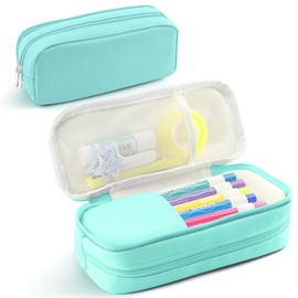 Pencil Case Large Capacity Pencil Pouch Holder Box Marker Storage Bag Desk Organizer Stationery Organizer for School Supplies Office Travel Organizers Office College