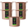 VIVOSUN 5-Pack 30 Gallons Grow Bags Heavy Duty Thickened Nonwoven