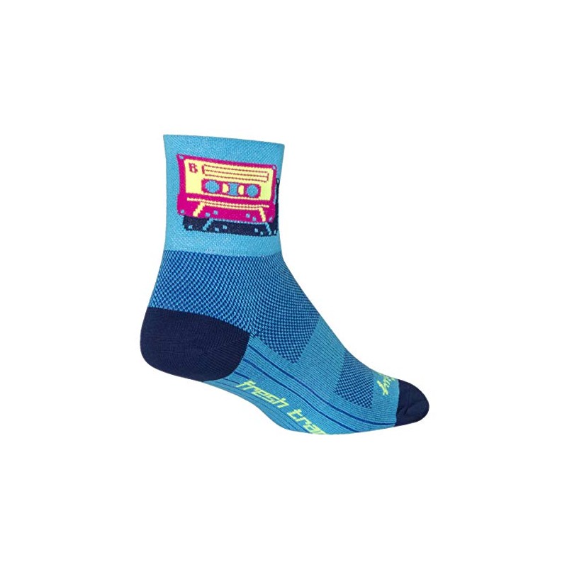 SockGuy, Mixtape, calcetín clásico, deportivo y elegante, 3 pulgadas
