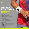 JOOLA Trinity Wristband 2 Pack – White Wrist Bands with