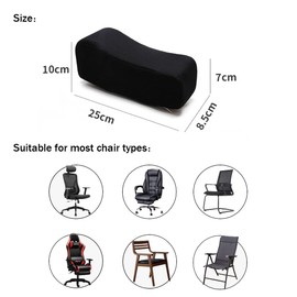 Armrest Cushion, Armrest, Armrest Cushion, Armrest Armrest Cushion, Armrest Cushion for Gaming Chair Office Chair, Removable Anti-Slip Computer Game Elbow Pad Used to Relieve Forearm and Elbow Pain -