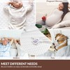 Quilted Waterproof mattress protector Small Double Bed - Super Absorbent