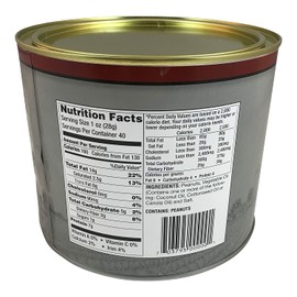 Whitley's Salted Virginia Peanuts 40 Ounce Tin