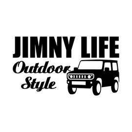 [KAIMIRU STORE] Suzuki Jimny Sierra 4WD Van Universal Car Sticker Decal Sticker Outdoor Off-Road (Black k-244)