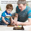 YEAPEAK Wooden Ring Toss Game, Hooks Ring Toss Game, Hook
