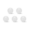 sourcing map 18mm PP Solid Plastic Balls, Precision Bearing Ball