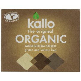 Kallo Organic Mushroom Stock Cubes 66 g (Pack of 5)