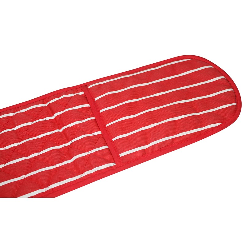Professional Butchers Stripe Double Sided Oven Glove 100% Cotton Cooking