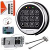 Gun Safe Lock Replacement Electronic Safe Lock with Solenoid Lock