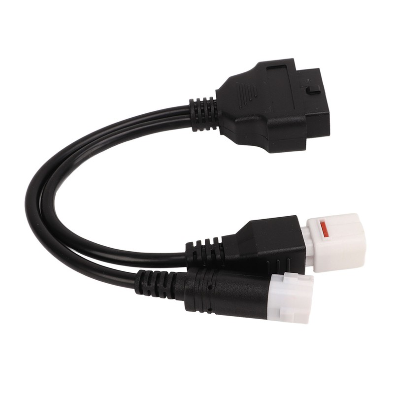 3pin 4pin Motorcycles OBD OBD2 Adapter Cable Easy Fault Detection