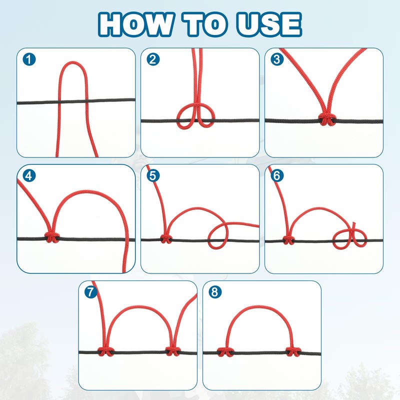PATIKIL Archery D Loop Rope 2 ft, Bow D Loops