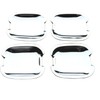 URO Parts CDH202 Chrome Door Handle Cups