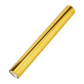 SUPERFINDINGS 8m Hot Foil Roll Heat Transfer Foil Paper 19.3cm Wide Transfer Foil Roll Golden Metallic Hot Foil Stamping Roll for Foil Quill/Heat Foil Pen Scrapbooking Craft Projects