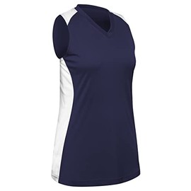 Champro Women's Standard Traditional, Navy, White, Medium