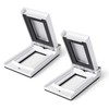 ELEGRP Vertical Outdoor Cover for Decotative Receptacles, Weatherproof Wall Plate,