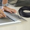 Frienda 250 ft Screen Spline, Replacement Black Window Screen Retainer
