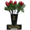 One Dozen Belgian Milk Chocolate Roses in Gift Box