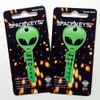 SPACE KEYS 2 Bright Green Alien Head Shaped 68 SC1