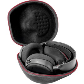 RAIACE Hard Carrying Case for SteelSeries Arctis 3 5 7 9X pro Gaming Headset, Protective Storage Travel Bag - Black(Black Lining)