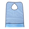 Adult Waterproof Mealtime Bib Double Layer Elder Dinning Clothes Protector