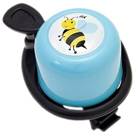 Liix Scooter Bell 2021 Bee Careful Bee Sporty Bicycle Bell with Painted and Weatherproof Metal Ping Sound for Children and Adults with Flexible Assembly