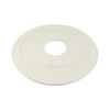 MY MIRONEY White PU Ceiling Medallion Decorative Ceiling Fan Medallion