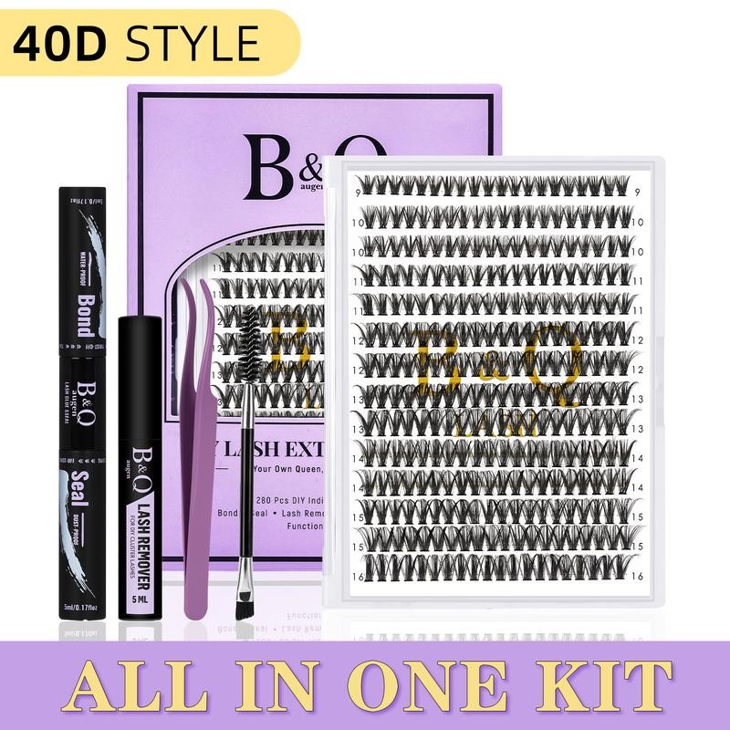 B&Q LASH l 30D+40D Lash Kit l Natural Look Long