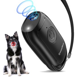 Anti Barking Device, Handheld Ultrasonic Bark Stopper, Powerful Dog Barking Deterrent Devices Stop DogBarking Device with LED, Ultrasonic Dog Bark Devices Indoor Outdoor for Small Medium Large Dogs
