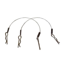 エービーシーホビー(ABC HOBBY) ステルスワイヤー付ボディピン 80mm (2本入) 66215
