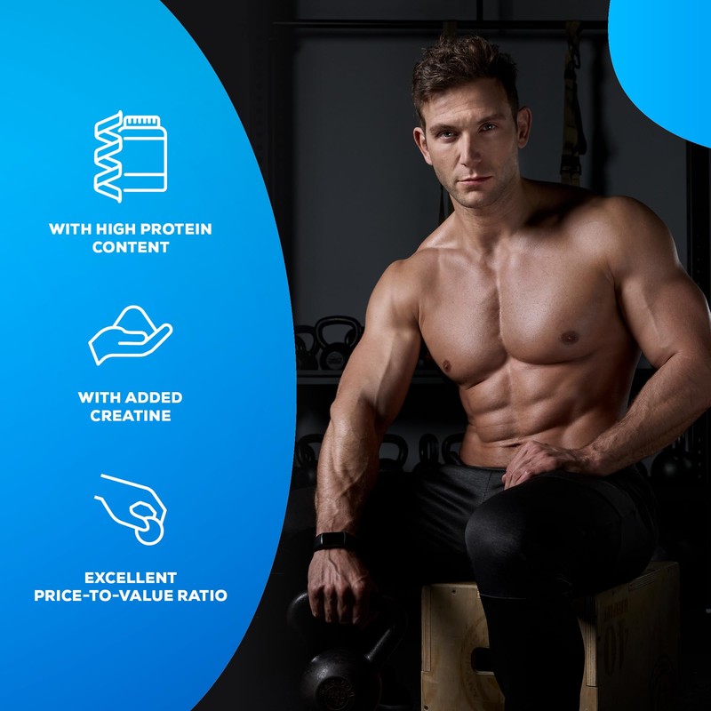BioTechUSA Protein Power | High Protein, Sugar-Free, Lactose-Free, Gluten-Free |