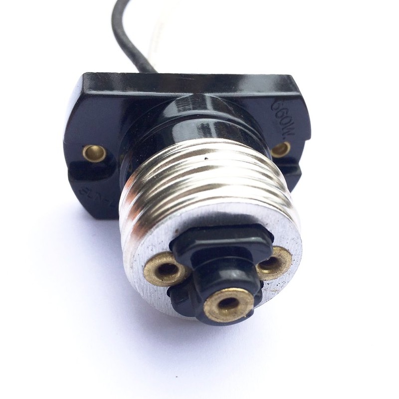 FINELED Medium Edison E26 Base Pigtail Socket E26 Base Ceiling