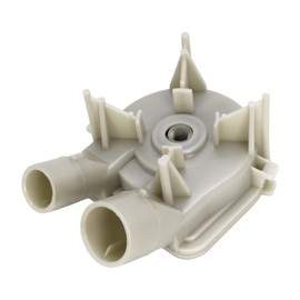 KUAFU 3363394 Washer Drain Pump Compatible with Direct-Drive Washing Machines Whirlpool, Kenmore, KitchenAid Plastic Replacement for 3363892 3352496 PS11741242 WP3363892VP B00MS2G6JC