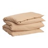 GANT Sateen Duvet Cover Single Colour Dark Almond Size 135