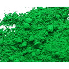 Matte Grass Green Oxide Pigment Powder - 142 g / 5 oz - Concrete Pigment, Cement Color Pigment, Resin Epoxy Dye, Colorant for Gypsum, Plaster, Putty, Grout, Lime, Paints