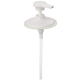 Jarware Soap Pump for Regular Mouth Mason Jars, 6", White