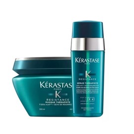 KRASTASE Resistance Kit Reparador para Cabello Daado y Quebradizo  Mascarilla Capilar Masque Force Architecte 200 ml  Srum Capilar Therapiste 30 ml...