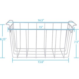KITCHEN BASICS 101: 2 Pk 5304439835 Freezer Basket Replacement for Frigidaire, Kenmore Sears Electrolux 5304439835, AP3771511, 1055563, AH979491, EA979491, PS979491, FFC0513D, FFFC05M2KW, FFFC07M2KW