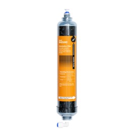 Frizzlife DI210C Inline Deionization Water Filter System, 0 TDS, Resin Filter, DI Water Purifier Used with Reverse Osmosis System, Aquarium, Hydroponics