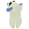 Medium Lamb Chop Dog Toy, Blue Plaid Ears and Paws,