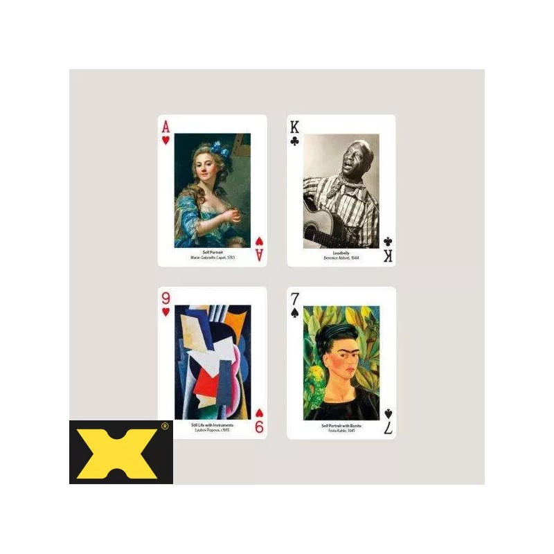 Women Artists Renaissance to Present Female Art Playing Cards Piatnik