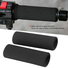 grip puppies + Motorcycle Hand bar Grips Foam Non Slip Bar End Thruster Grip 30mm/1.18in Comfort Handlebar Fit for R850/R1100GS/R1150GS/R1200GS