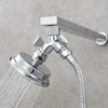 Tecmolog Brass Shower Splitter 2 Way Shower Arm Diverter with